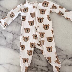 Spearmint Love Siix Collection Teddy Onesie